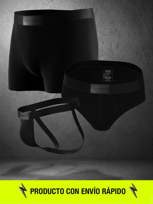 Pack Esenciales 01 (Boxer-Jockstrap-Brief)