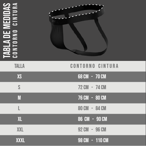 Jockstrap Black Argollas SPNDX