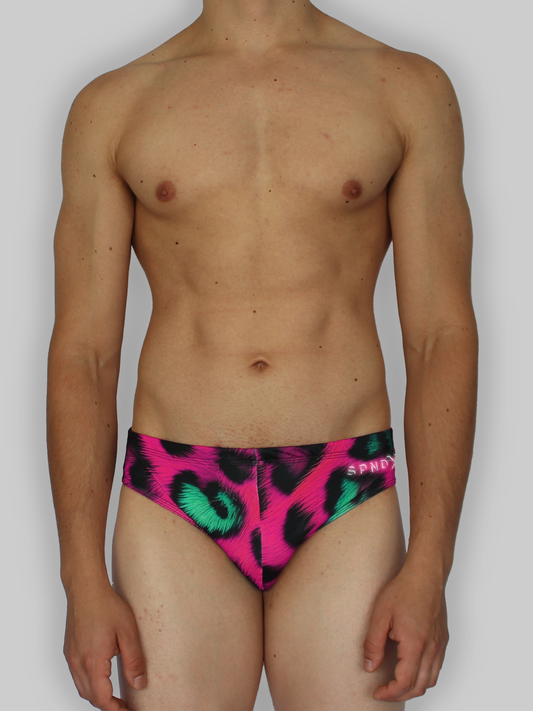 Bañador Leopardo Fucsia/Calipso SPNDX