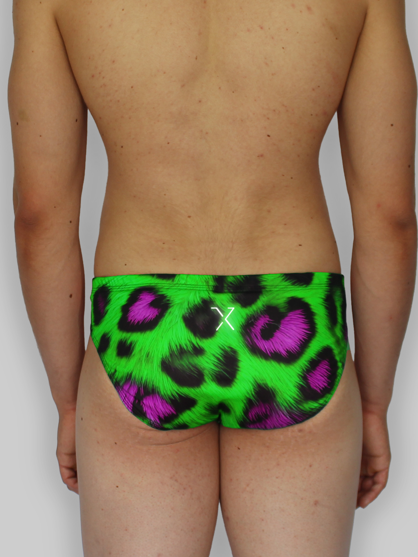 Bañador Leopardo Verde/Fucsia SPNDX